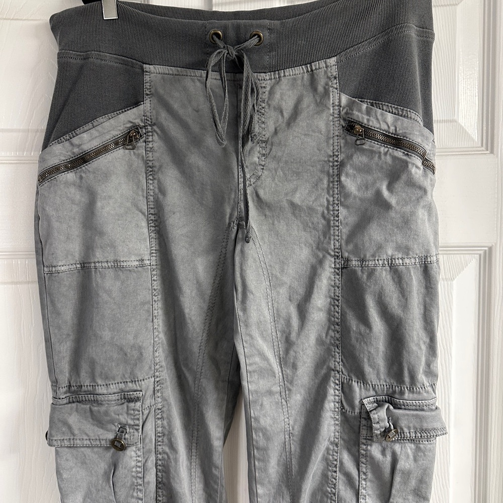 XCVI Gray Ankle Pants